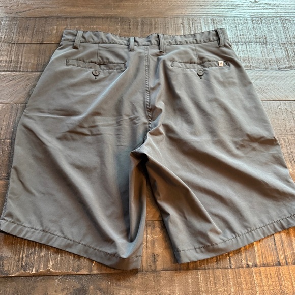 Hurley All Day Hybrid Quick Dry 4-Way Stretch Reflective Men's Shorts 34 Gray - Picture 7 of 9